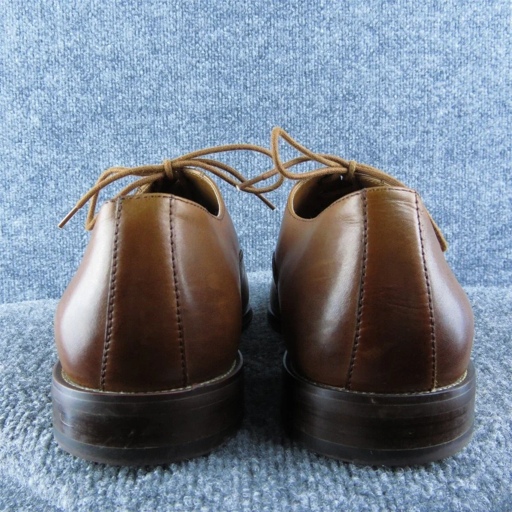 Nordstrom Shop Toe Cap Men Oxford Shoes Size 11.5 Medium Brown  Lace‎ Up